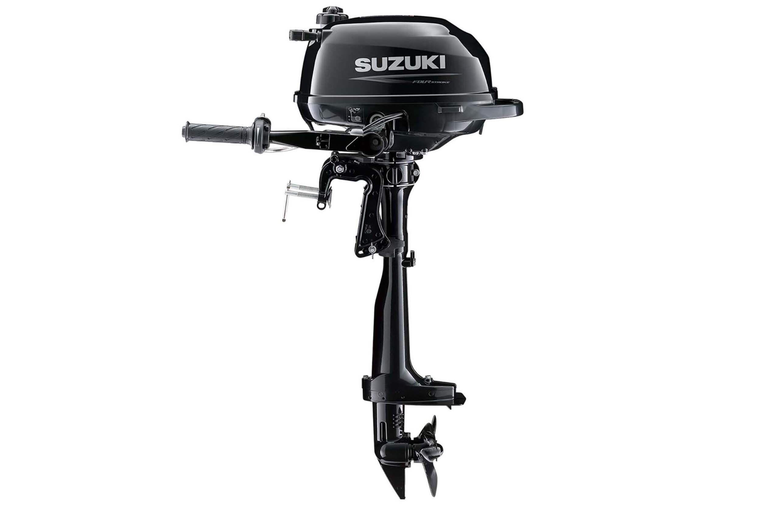 Suzuki Short Shaft Outboard Motor, 2.5 HP Side_Left