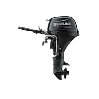 Suzuki Short Shaft Outboard Motor, 9.9 HP Side_Left