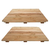 Dock Edge Dock Wood Decking Panel, Pressure-treated Lumber, 2-ft x 4-ft Front_Elevated