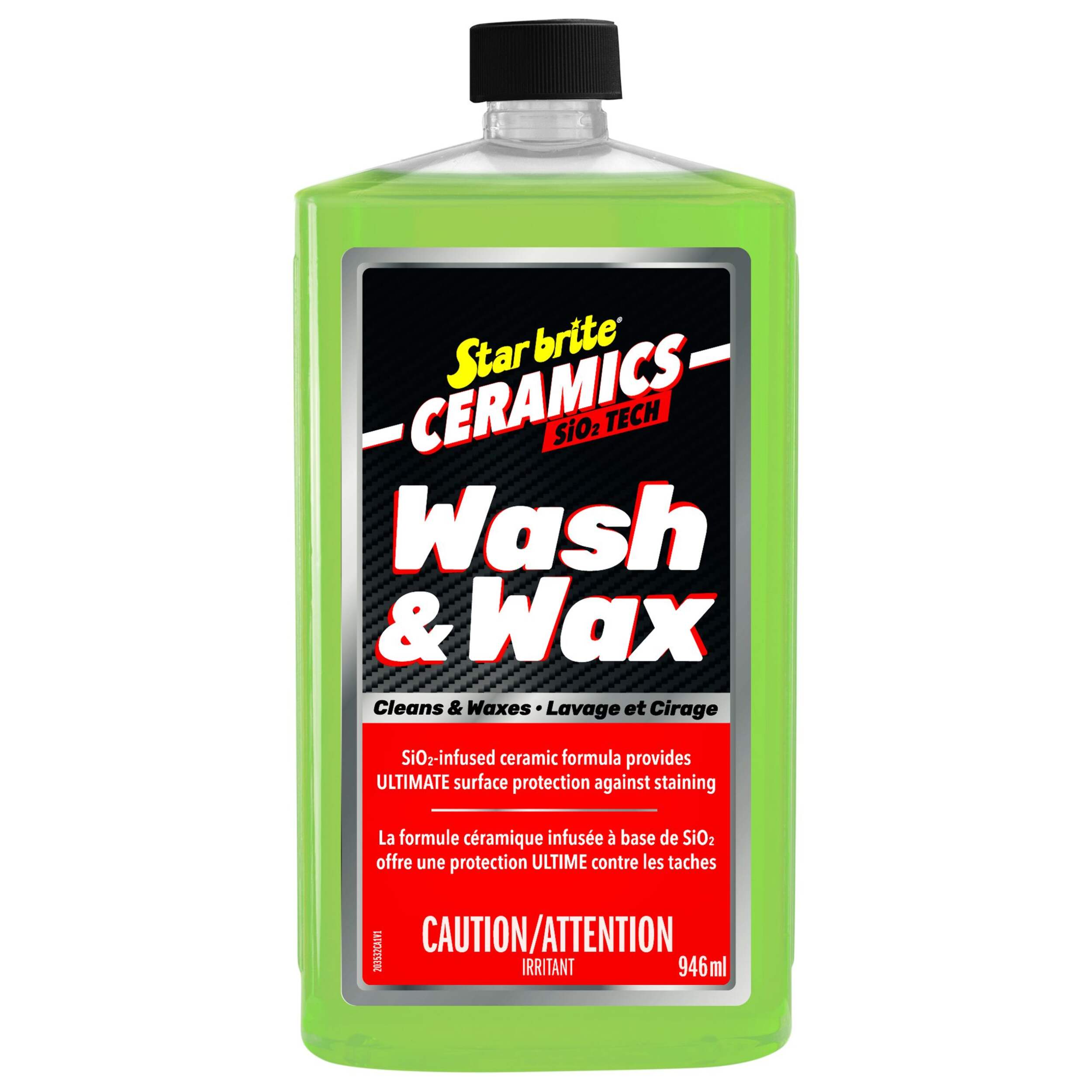 Cire et nettoyant nautique Star Brite Ceramic, 32 oz Front_Flat