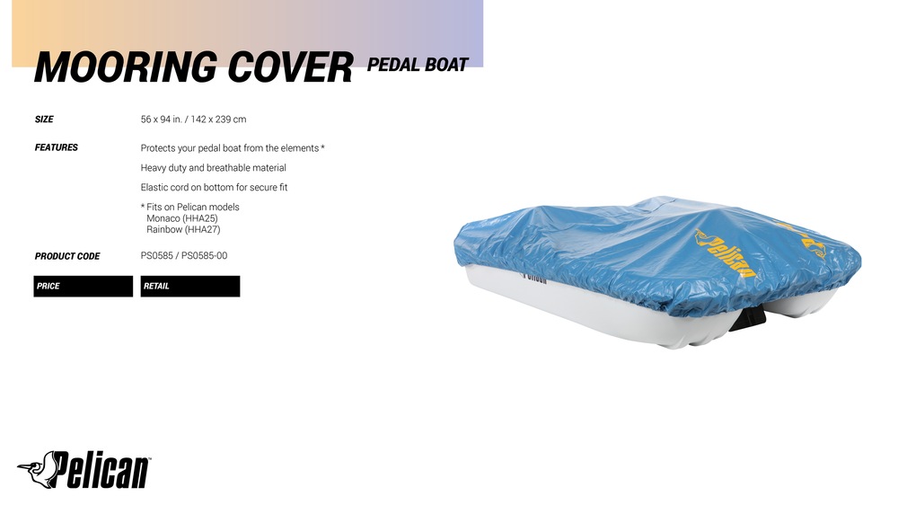 Pelican Pedal Boat Mooring Cover Canadian Tire