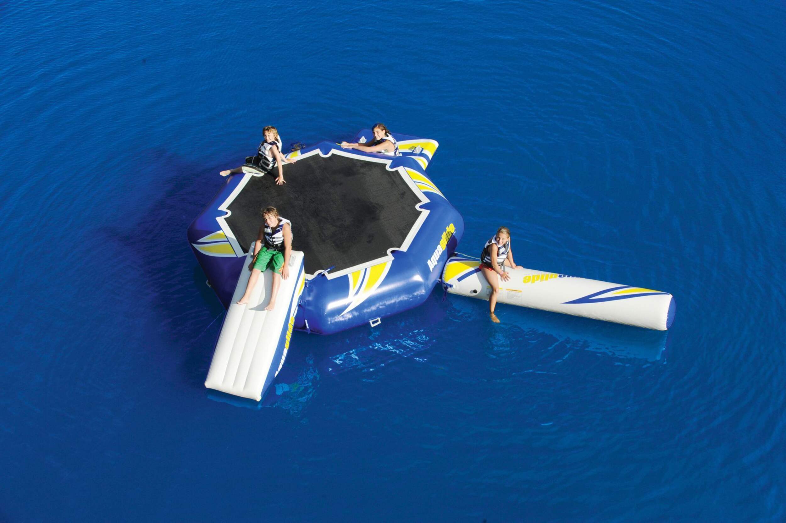 Système Aquaglide Rebound Aquapark, 12 pi Overhead_Flat