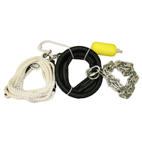 Aquaglide Anchor Connector Line Kit Overhead_Flat