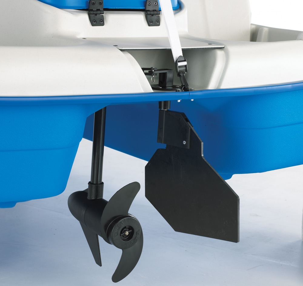 Sun Dolphin Water Wheeler ASL Electric Pedal Boat, 2Person, 7.8ft Canadian Tire