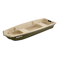 Bateau de pêche Sun Dophin American 12 pour 2 personnes, 12 pi, olive Front_Three_Fourths_Angled_Left