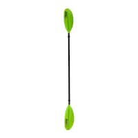 Pelican Standard Kayak Paddle, Aluminum, 87-in (220 cm), Green Front_Flat