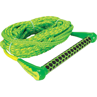 Connelly Proline Water Sport Kneeboard Rope, Green, 55-in Front_Three_Fourths_Angled_Right