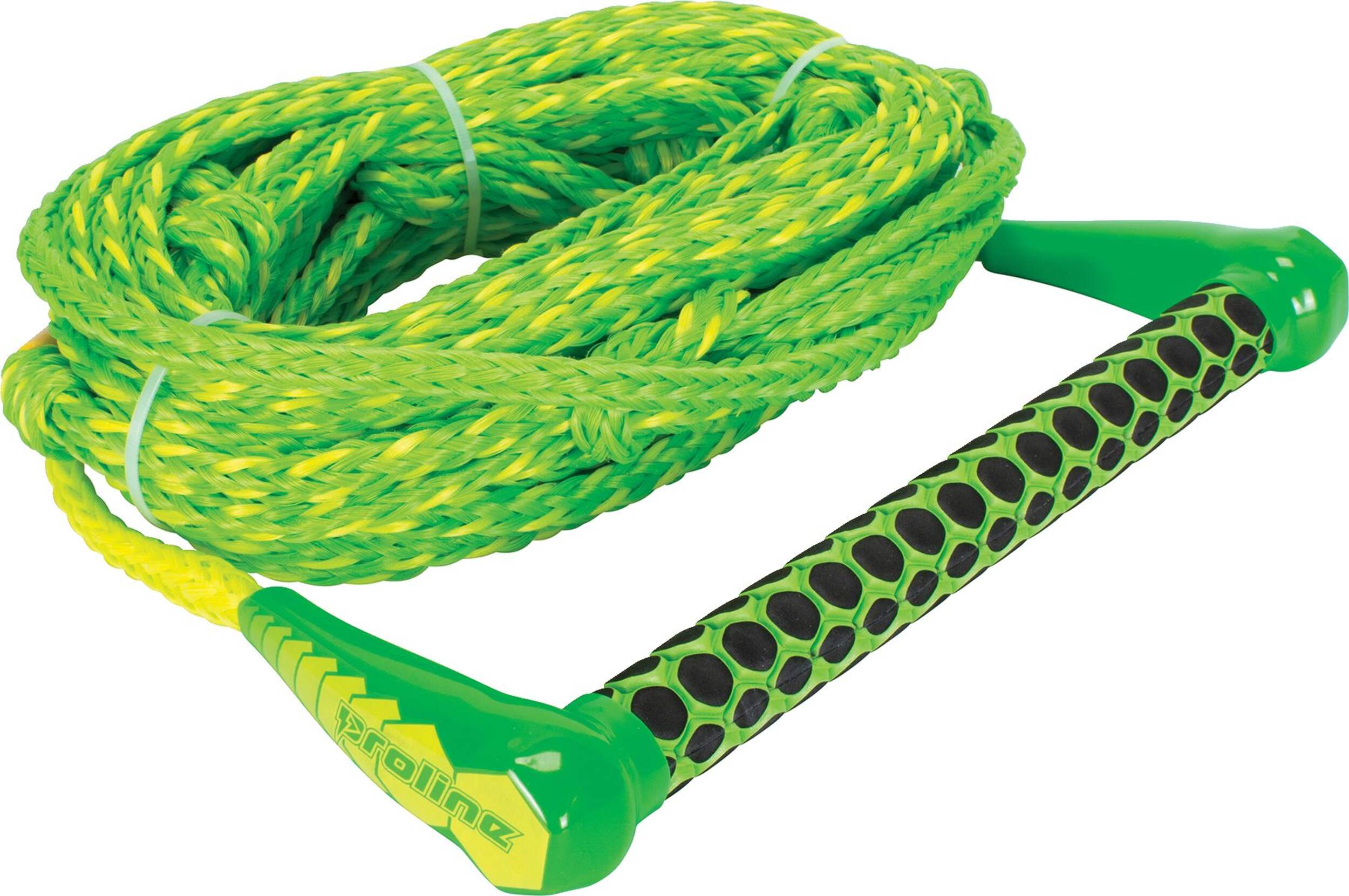 Connelly Proline Water Sport Kneeboard Rope, Green, 55-in Front_Three_Fourths_Angled_Right