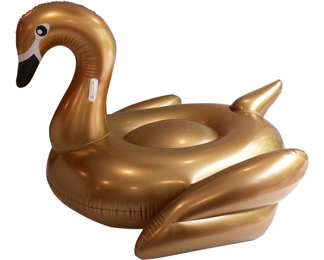 Gold Swan Lake Inflatable Canadian Tire