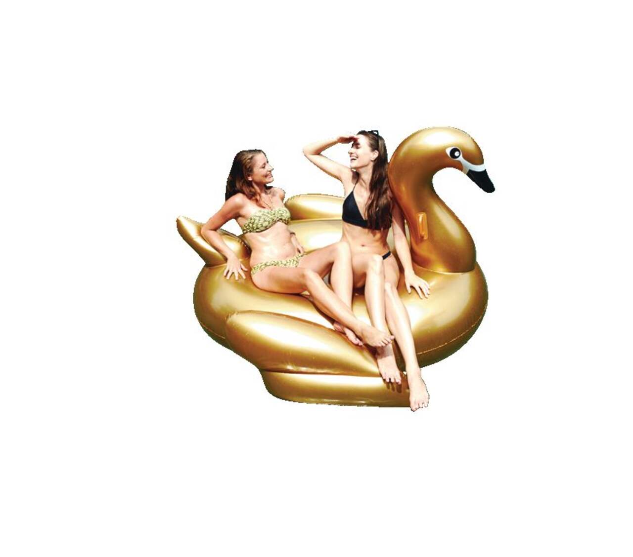 Clamshell Ride-On Lake Inflatable Float/Lounger