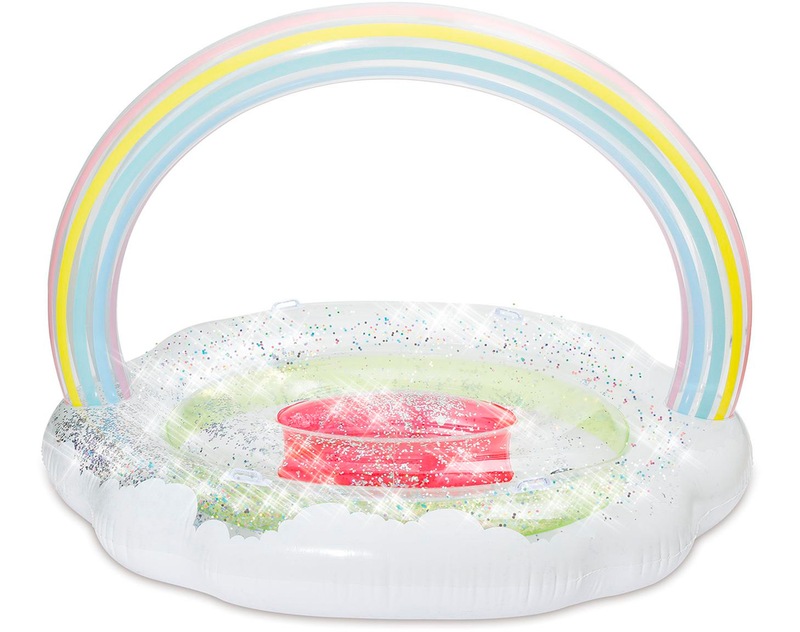 Glitter Rainbow Lake Inflatable Canadian Tire
