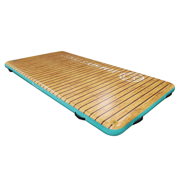 Jimmy Styks Inflatable Water Mat with Electric Air Pump, 12ft