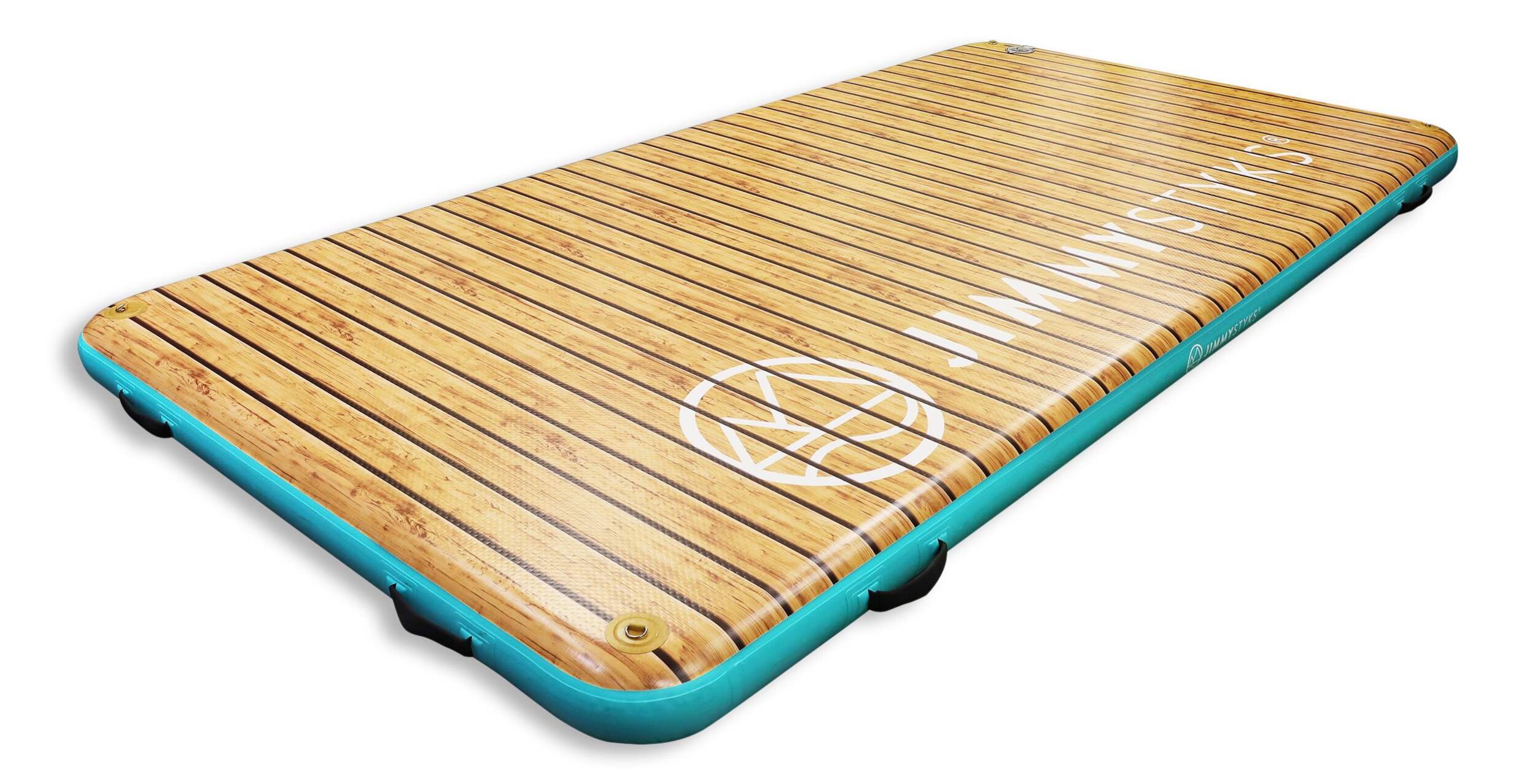Jimmy Styks Inflatable Water Mat with Hand Pump, 12-ft Front_Three_Fourths_Angled_Right