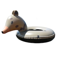 Pathfinder Inflatable Bear River/Lake Tube, 1-Person, Brown