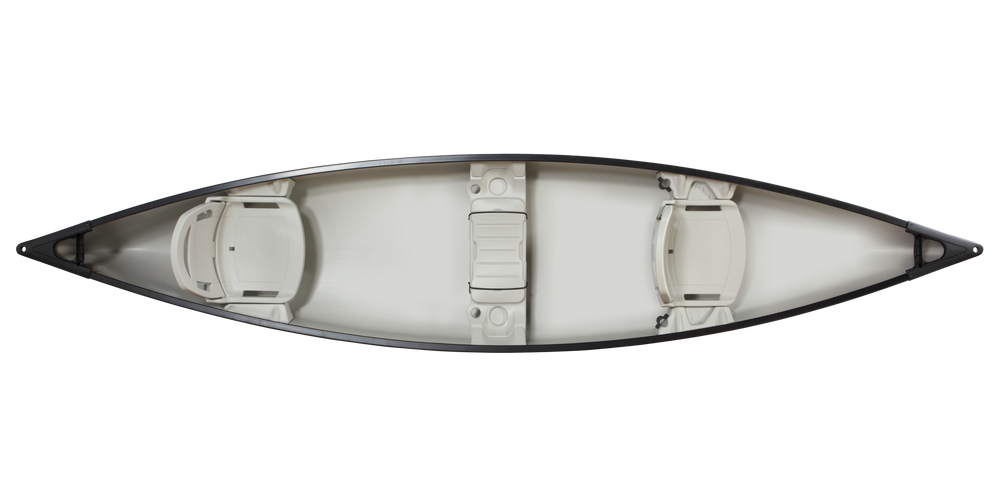 Pelican Explorer Deluxe 2Person Canoe w/2 Folding Seats & Cooler, Tin