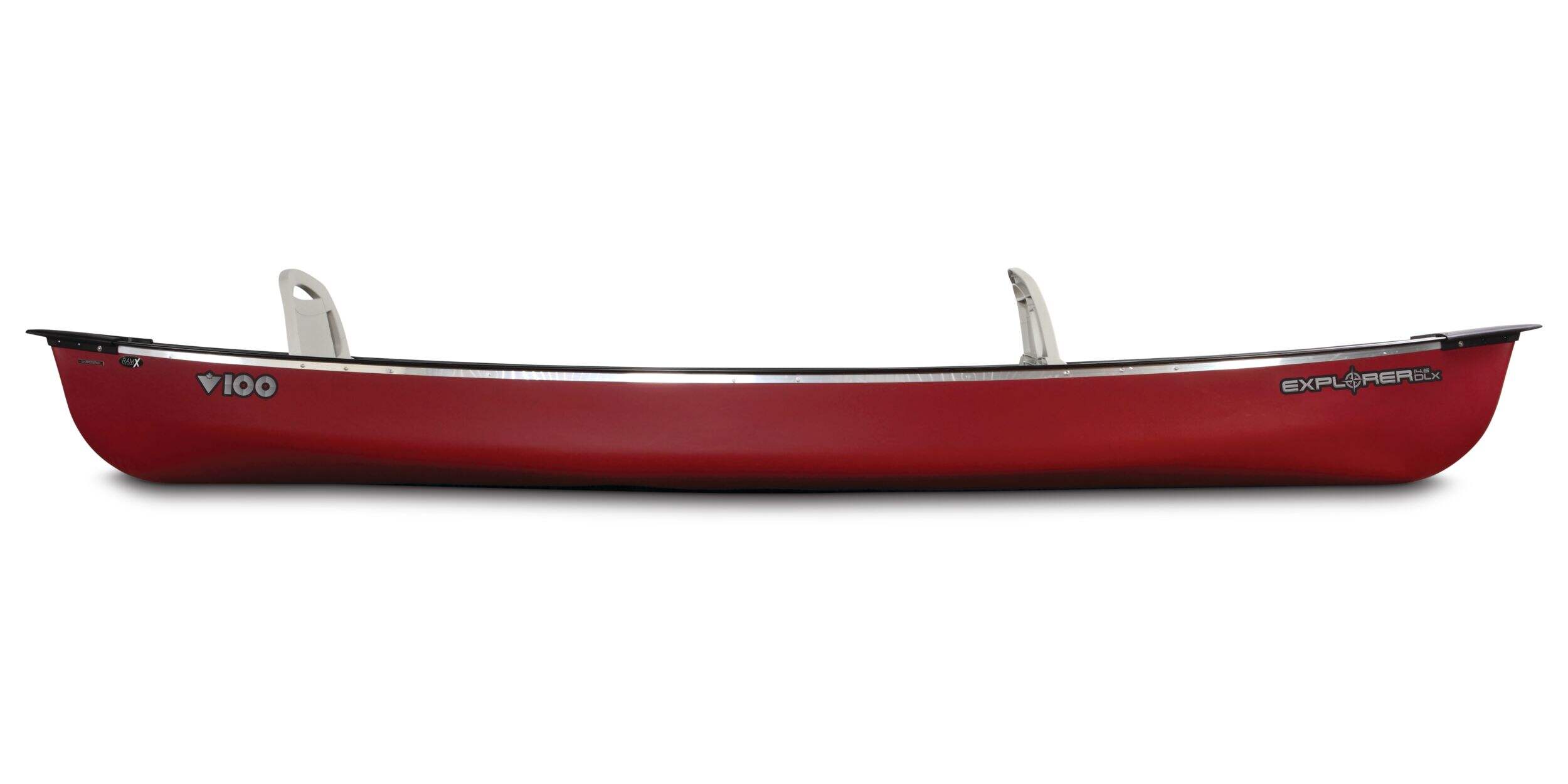 Pelican Explorer Deluxe 2Person Canoe w/2 Folding Seats & Cooler, Tin