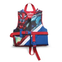 Marvel Spider-Man Cartoon Kids' PFD/Life Jacket, Red/Blue
