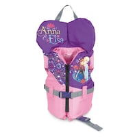Disney Cartoon Frozen Kids' Nylon PFD/Life Jacket Front_Flat