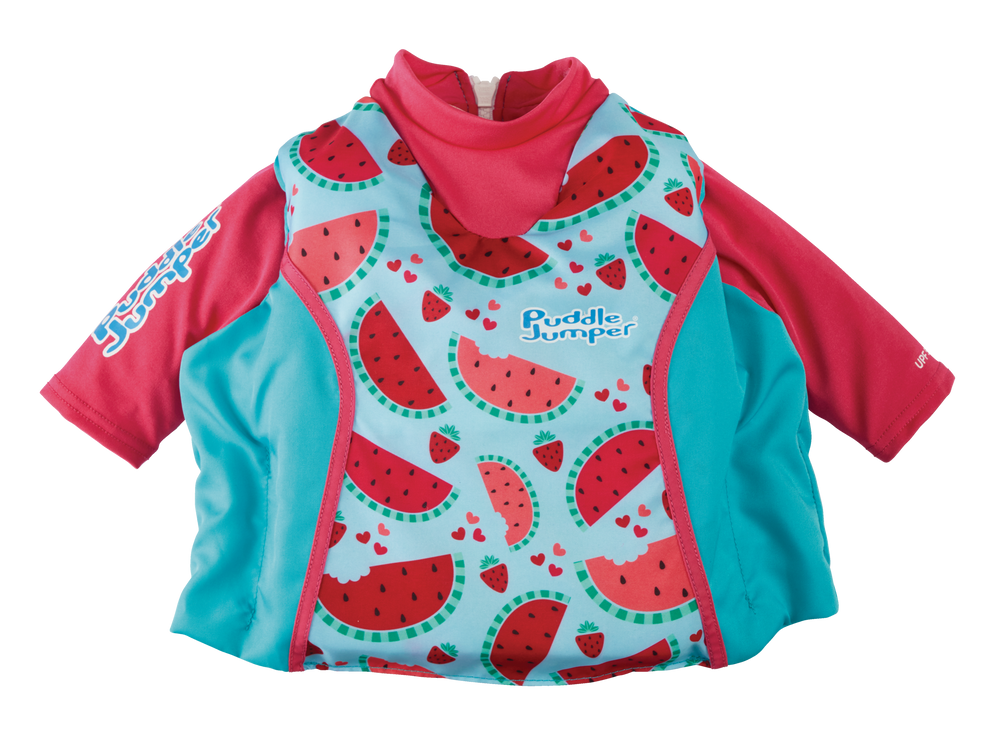 Stearns Puddle Jumper 2-in-1 Youth Life Jacket/Rash Guard, Assorted Sizes