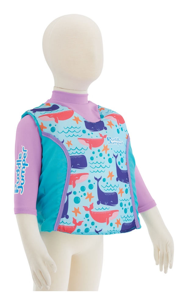 Stearns Puddle Jumper 2in1 Youth Life Jacket/Rash Guard, Assorted