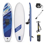 Bestway Hydro-Force Inflatable Stand Up Paddle Board/Kayak, 10-ft Composite_or_Mixed