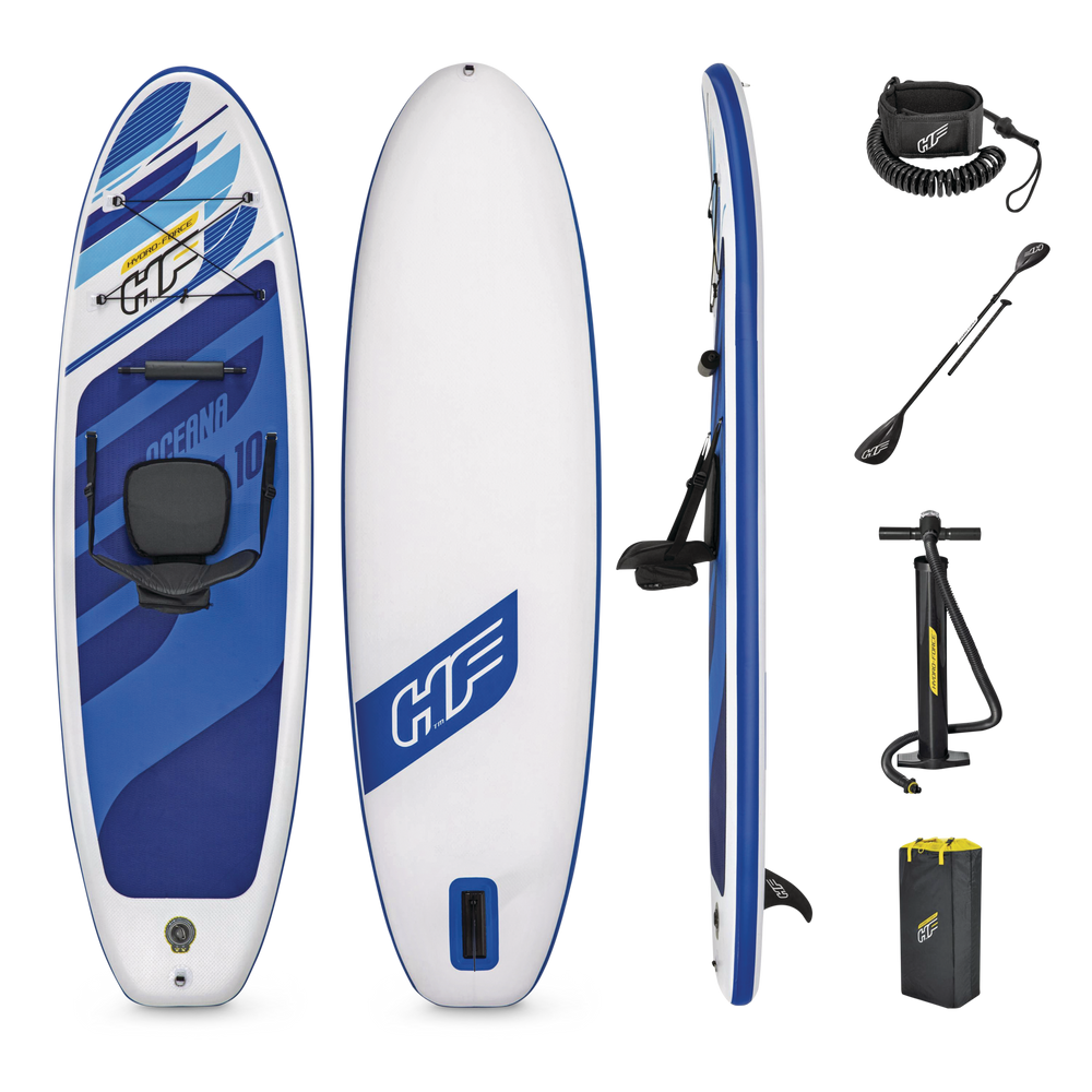 Bestway HydroForce Inflatable Stand Up Paddle Board/Kayak, 10ft