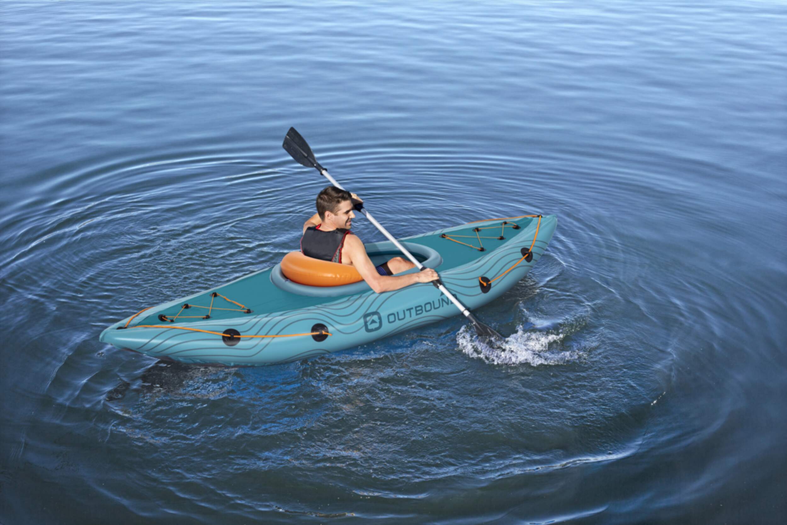 Outbound Inflatable Kayak, 9-ft | Canadian Tire