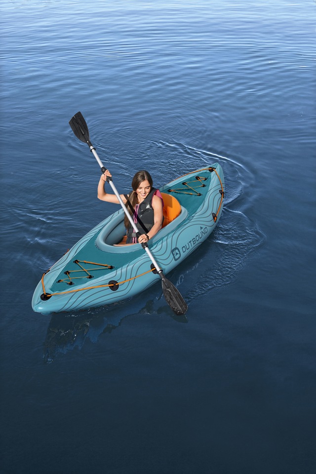Outbound Inflatable Kayak, 9ft Canadian Tire