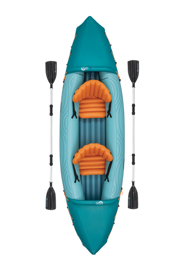 Outbound 2Person Inflatable Kayak w/Paddle, 10ft Canadian Tire