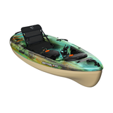 Pelican Sentinel 100XR Angler Fishing 1-Person Kayak, Amazonia/Sand, 10-ft Front_Three_Fourths_Angled_Right