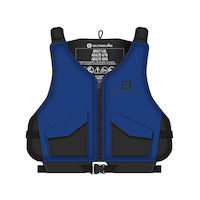 Outbound Adult PFD/Paddling Vest, Blue, Assorted Sizes Front_Flat