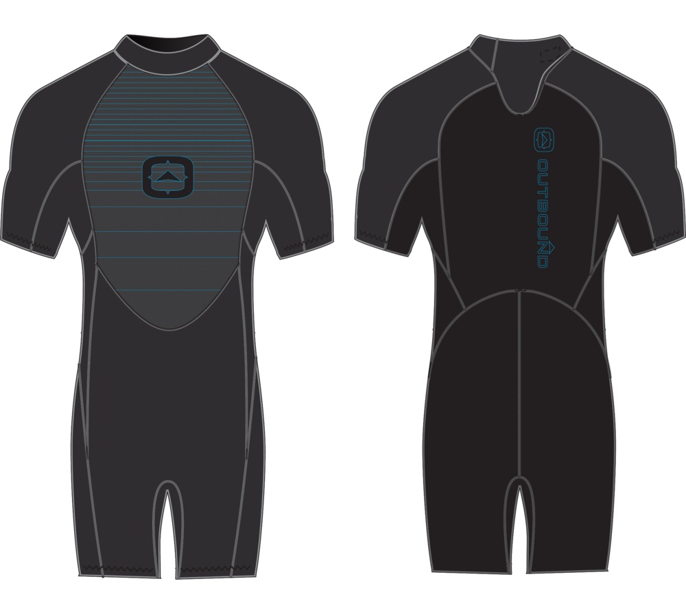 Outbound Women's Wetsuit, Black/Pink Canadian Tire