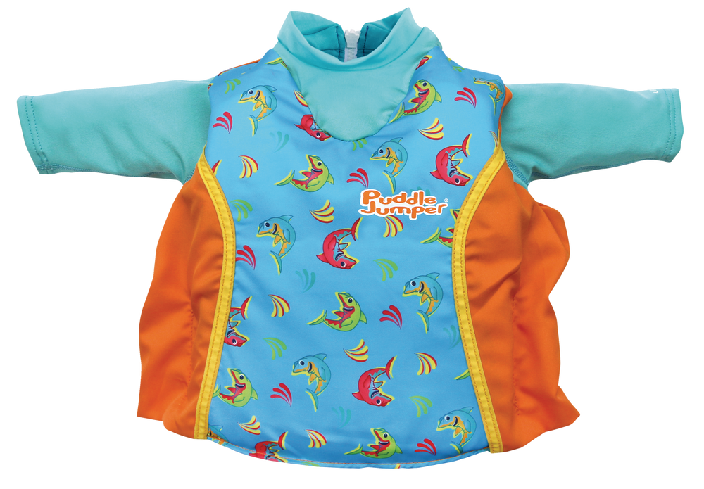 Stearns Puddle Jumper 2in1 Kids' Life Jacket & Rash Guard, Assorted