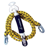 Airhead Water Sport Self-Centering Heavy-Duty Tow Harness, Yellow, 12-ft Composite_or_Mixed