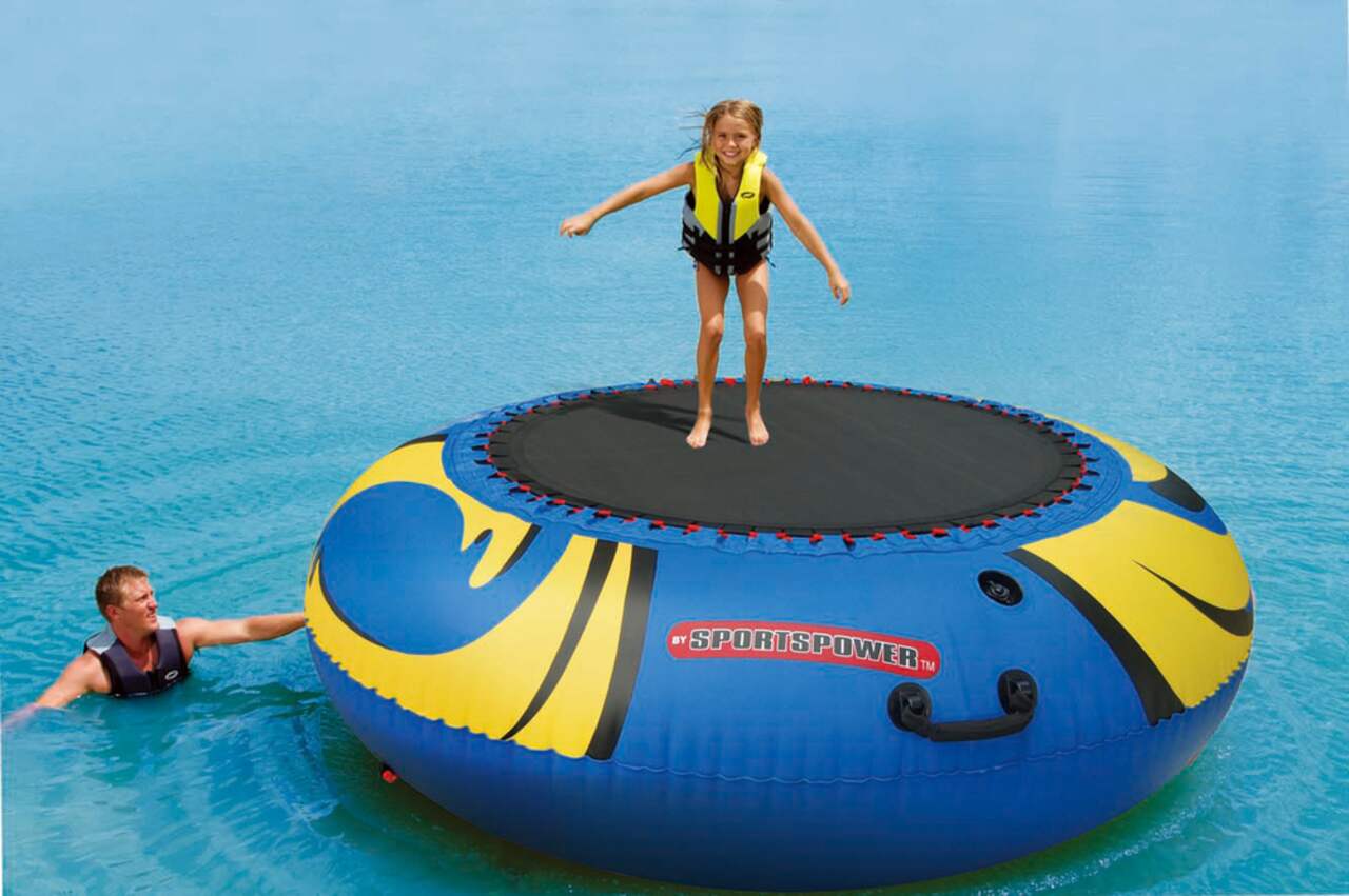 Inflatable water bouncer best sale