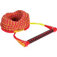 Connelly Proline Universal Water Sport Heavy Duty Ski Rope, Red/Yellow, 75-ft Front_Three_Fourths_Angled_Right