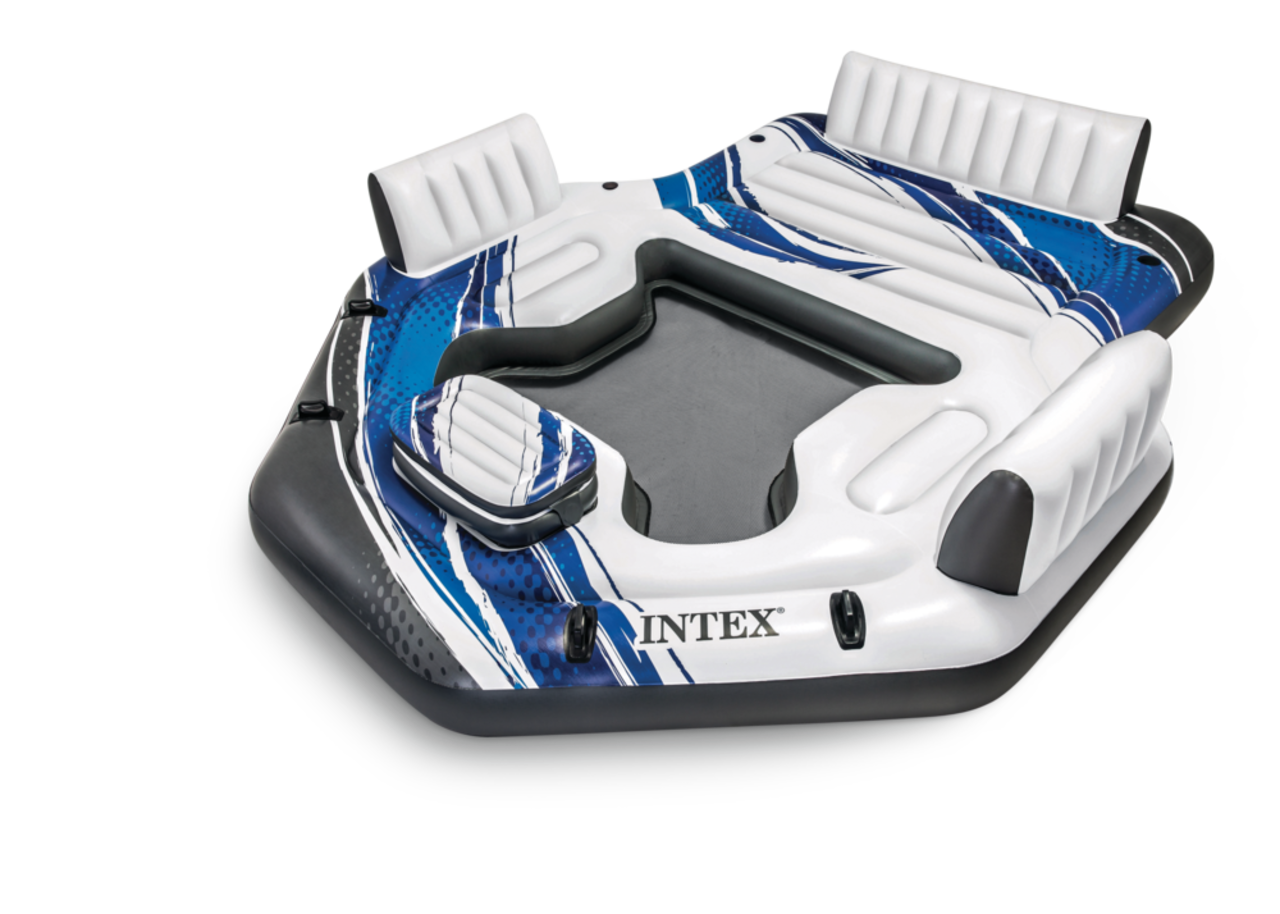 Intex Blue Tropic Floating Party Island, Lake Inflatable