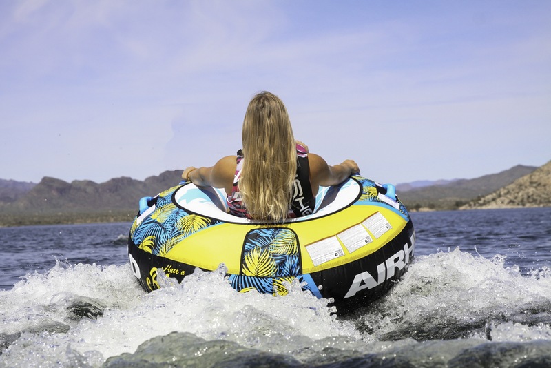 Airhead Blast AirPump Inflatable Water Boating 1Rider Towable Tube