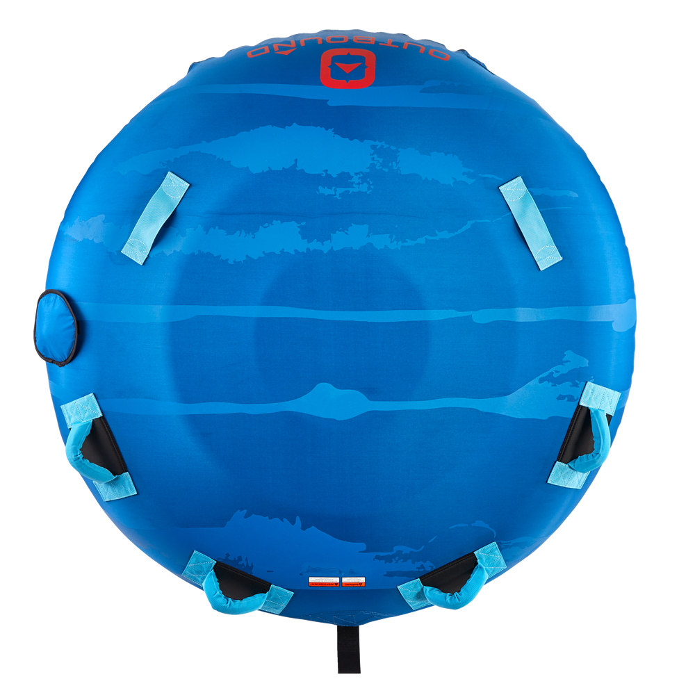 Outbound AirPump Inflatable Water Boating 2Rider Towable Tube, Blue Canadian Tire
