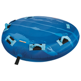 Bouée tractable gonflable pour 2 passagers pompes à air Outbound, bleu Front_Elevated