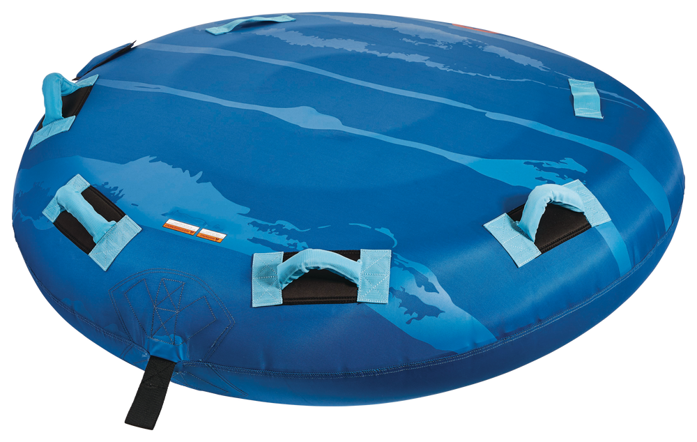 Outbound AirPump Inflatable Water Boating 2Rider Towable Tube, Blue Canadian Tire