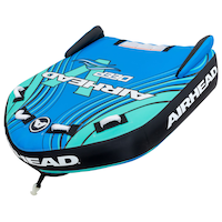 Bouée tractable Airhead Deep-V, 2 personnes, bleu