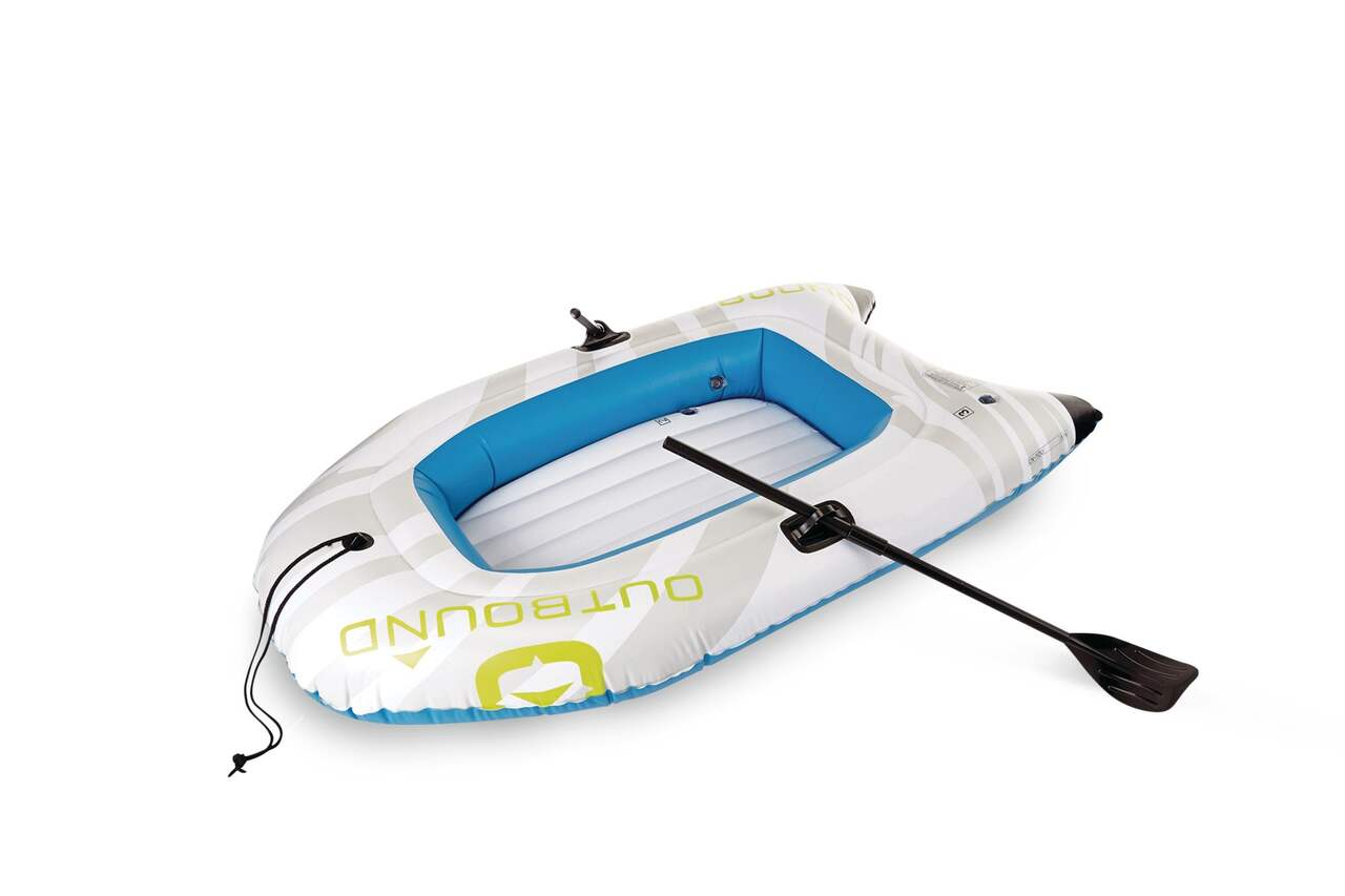 Outbound 2-Person Inflatable River Boat Set