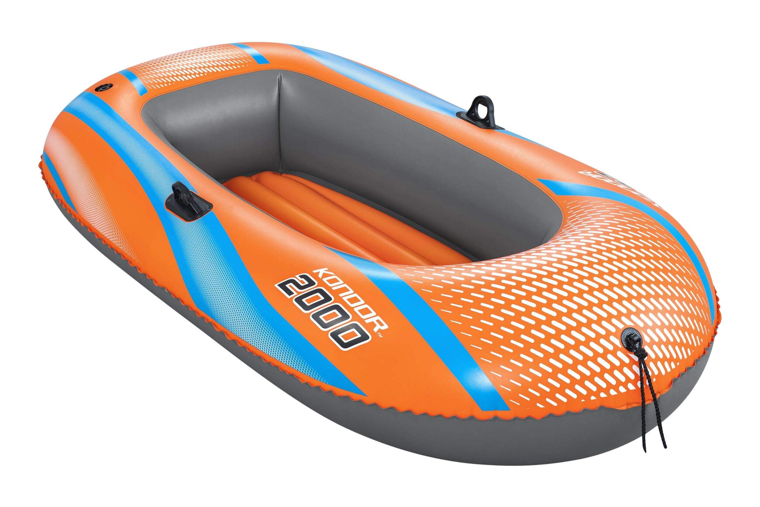 Bestway Kondor 2000 Inflatable Boat, 6-ft x 36-in x 15-in Front_Angled_Right