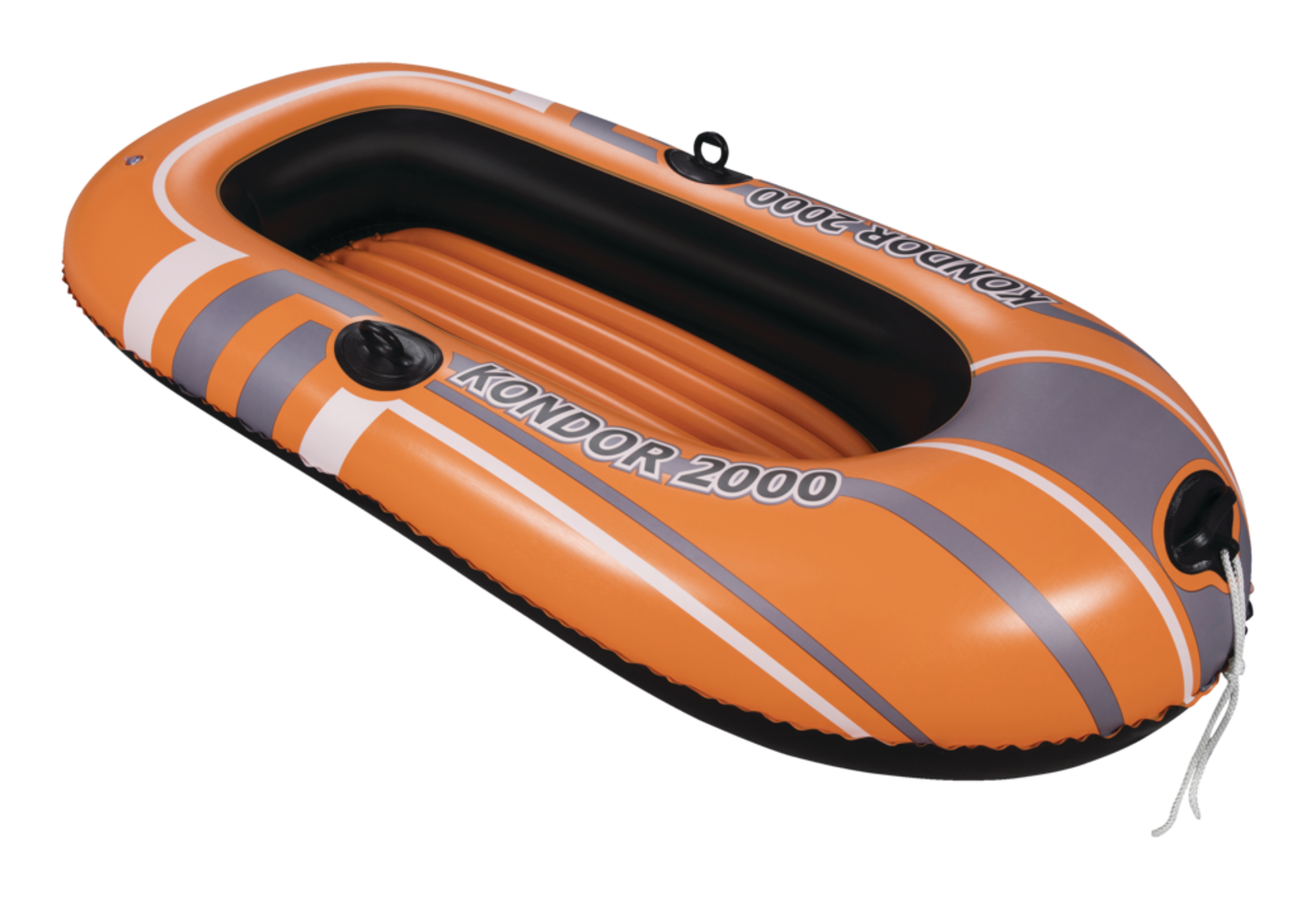 Bestway Kondor 2000 Inflatable Boat, 6-ft x 36-in x 15-in