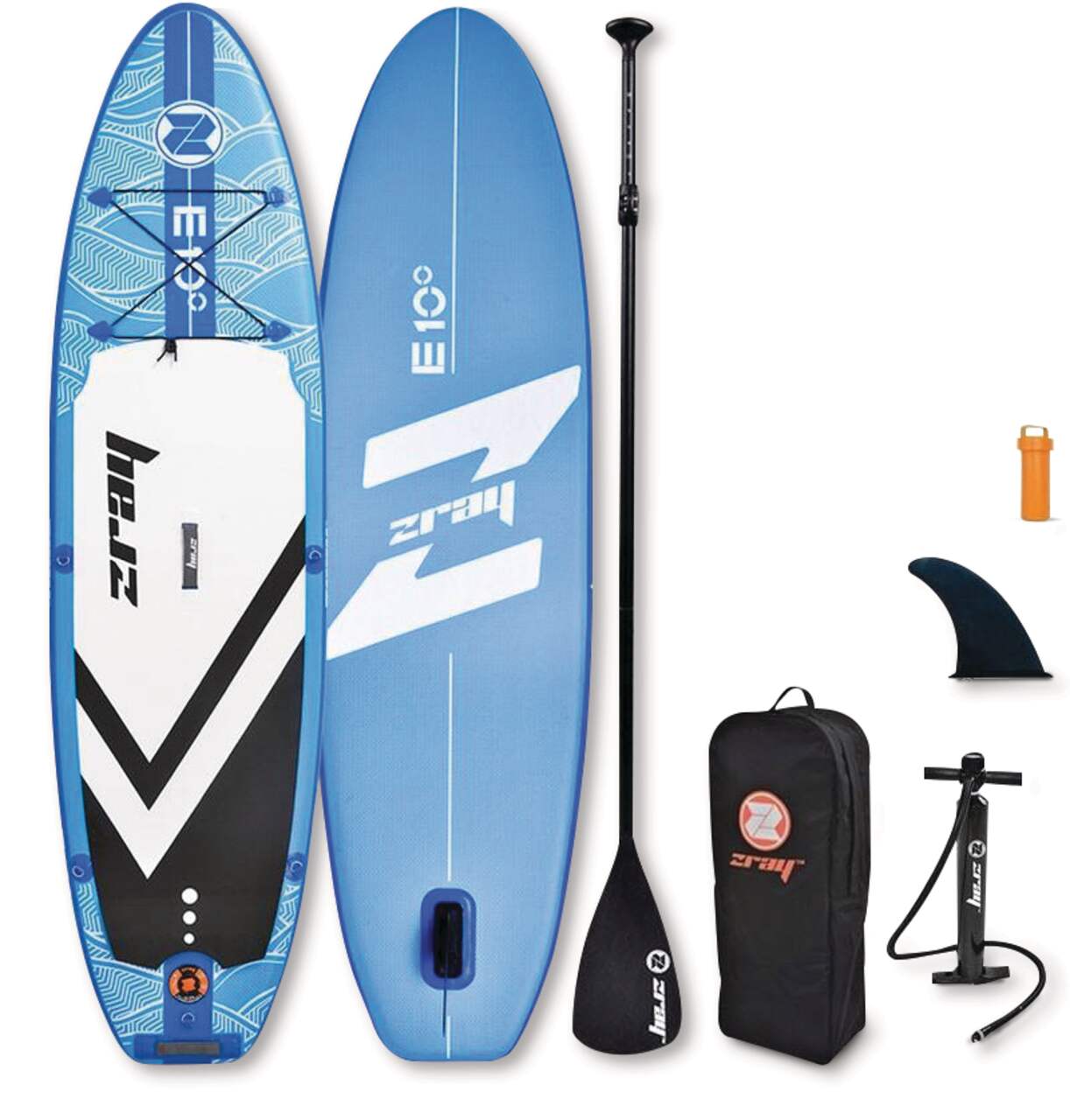 Zray E10 Inflatable Stand Up Paddle Board, 9-ft 9-in