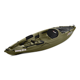 Sun Dolphin Journey 10 SS Sit-on-Top Fishing Kayak, 1-Person, 10-ft, Olive Front_Three_Fourths_Angled_Left