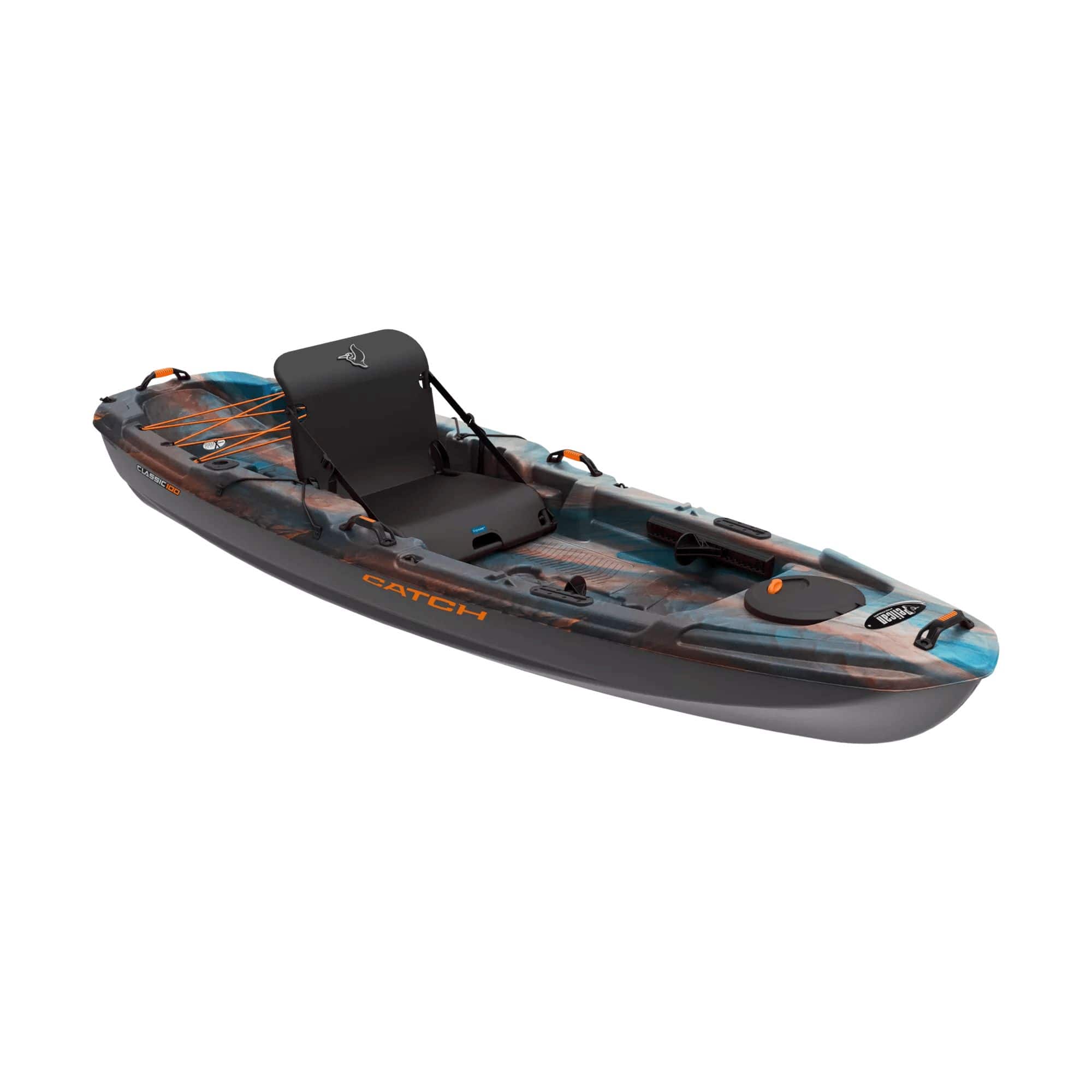 Pelican Catch 100 Classic Fishing Kayak, 1-Person, Camouflage