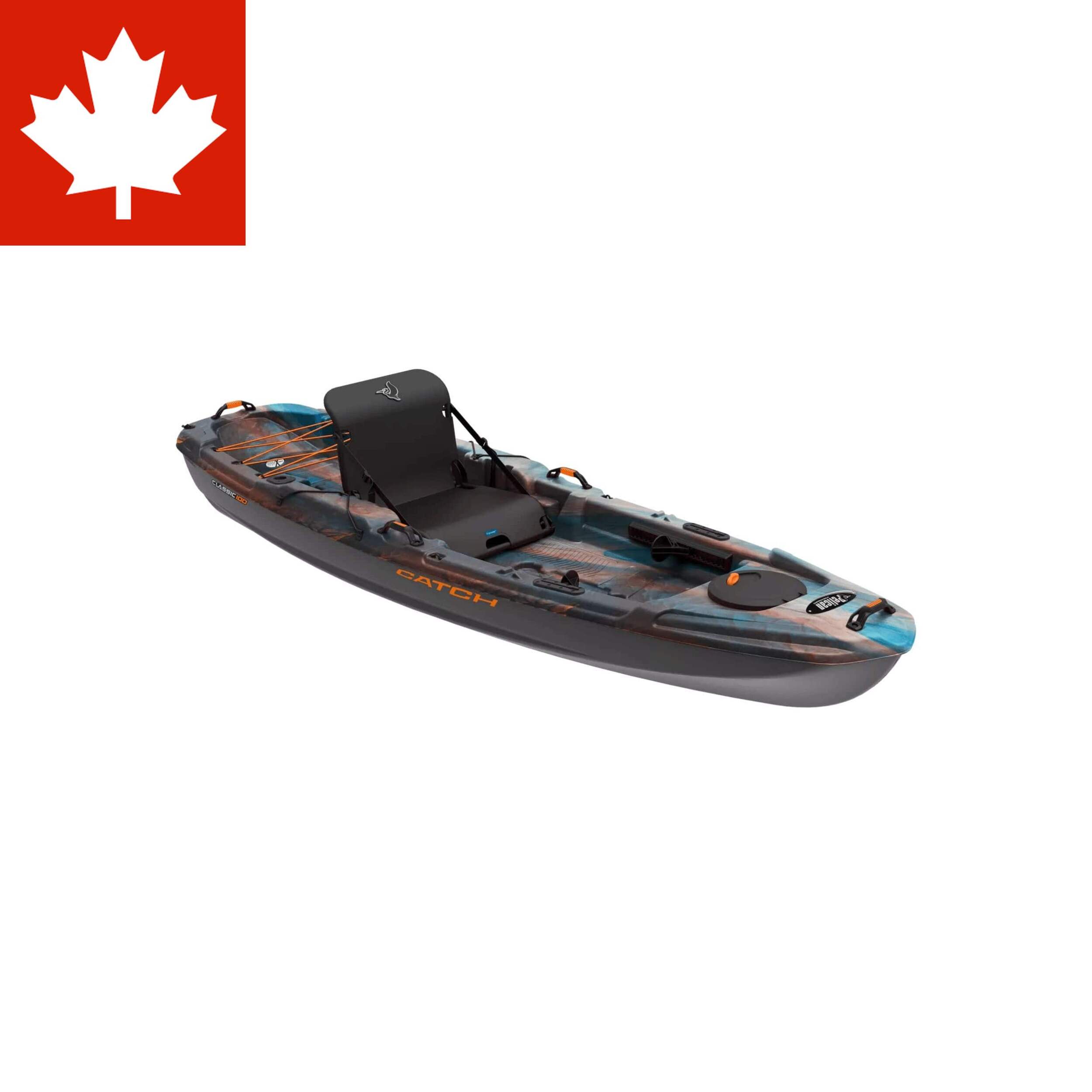 Pelican Catch 100 Classic Fishing Kayak, 1-Person, Camouflage Side_Right