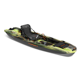Pelican Catch Mode 110 Fishing Kayak with Accessories, 1-Person, Camouflage Front_Three_Fourths_Angled_Right